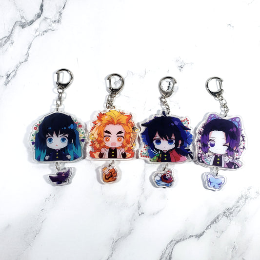 Llavero Acrílico -Kimetsu no Yaiba-
